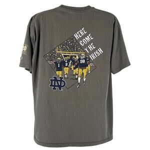 Notre Dame Irish Football 1998 tshirt vintage Champion XL